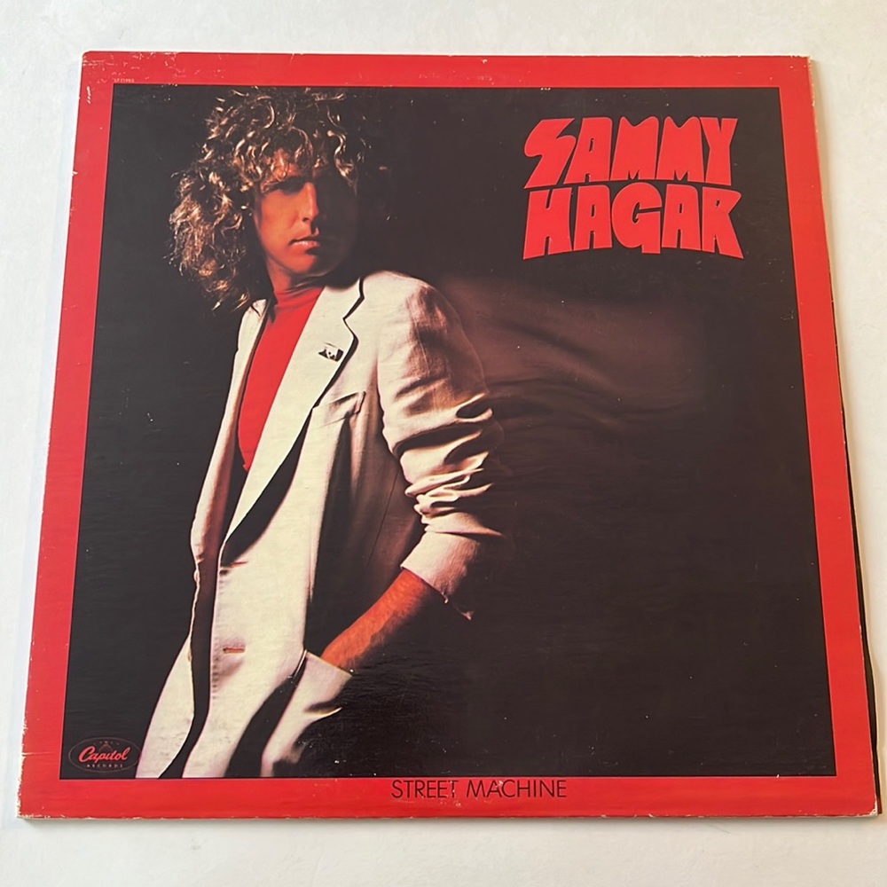 Sammy Hagar, street machine, vintage vinyl record 1979.